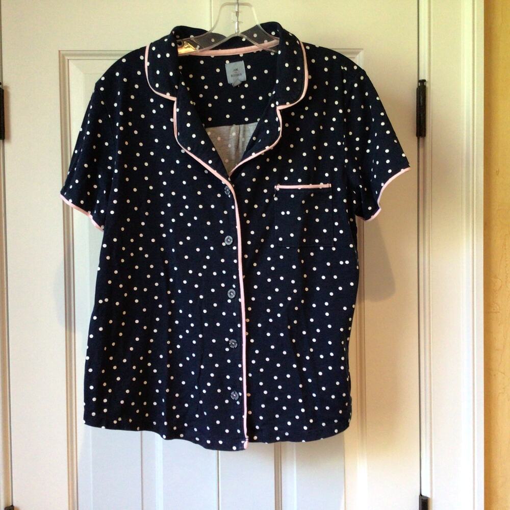 Jane and Bleecker Pajama Top Sz L